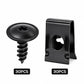 🔩Universal Car Metal U-Type Clips and Screws Set