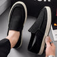 👞 Men's Casual Canvas Slip-On Shoes — Lightweight Summer Loafers with Memory Foam Insole | Breathable Canvas Upper | Non-Slip Sole | Easy On/Off Elastic Gusset