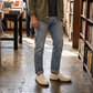👞 Men's Casual Canvas Slip-On Shoes — Lightweight Summer Loafers with Memory Foam Insole | Breathable Canvas Upper | Non-Slip Sole | Easy On/Off Elastic Gusset