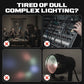 💡 Multi-Beam LED Atmosphere Light