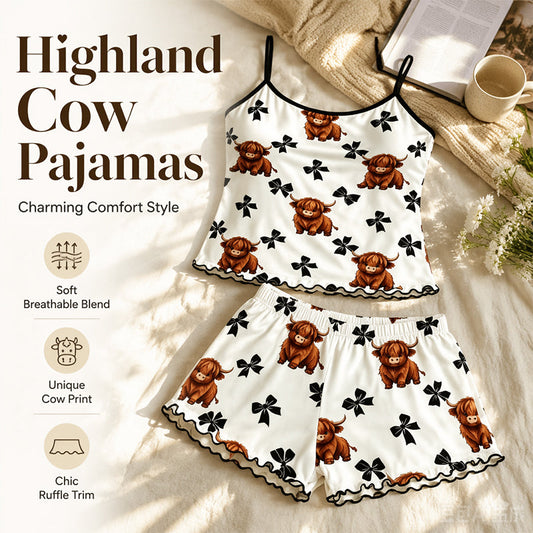 ☁️ Soft Breathable Cami Pyjama Set — Silky Microfibre Fabric