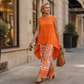 👗 Women's Casual Sleeveless Top & Wide-Leg Pants Set — Relaxed Co-Ord with High-Waist Trousers