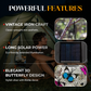 🏮 Iron Art Solar Hanging Light — Hollow-Out Metal Lantern with Warm LED Glow