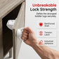 🔒 Invisible Magnetic Safety Lock — Concealed Childproof Cabinet Locks with Magnetic Key