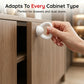 🔒 Invisible Magnetic Safety Lock — Concealed Childproof Cabinet Locks with Magnetic Key
