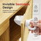 🔒 Invisible Magnetic Safety Lock — Concealed Childproof Cabinet Locks with Magnetic Key
