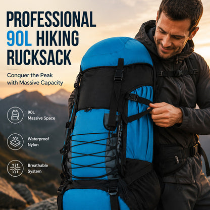 🎒Large Capacity Outdoor Hiking Backpack