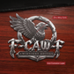 🐦⬛ Midnight Edition Raven Metal Emblem for Cars and Trucks — Blacked Out Universal Vehicle Badge