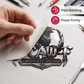 🐦⬛ Midnight Edition Raven Metal Emblem for Cars and Trucks — Blacked Out Universal Vehicle Badge