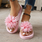 🌸 Women Floral Flip Flops Lightweight Summer Slippers