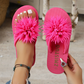 🌸 Women Floral Flip Flops Lightweight Summer Slippers