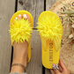🌸 Women Floral Flip Flops Lightweight Summer Slippers