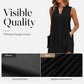 👗Women's Elegant Pleated V-Neck Dress