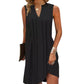 👗Women's Elegant Pleated V-Neck Dress