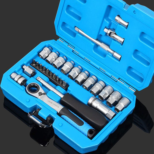 🔧 29-Piece Core Ratchet Socket Wrench Kit
