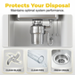 🧼 Waste Disposal Cleaner & Deodorizer Tablets — Foaming Deep Clean Tablets for Kitchen Sink Disposals | Eliminates Odours & Removes Buildup