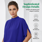 👚 Women's Elegant Mock Neck Top — Sophisticated High Neckline Top with Versatile Styling | Lightweight Breathable Fabric
