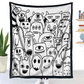 DIY Coloring Blanket with 24 Markers