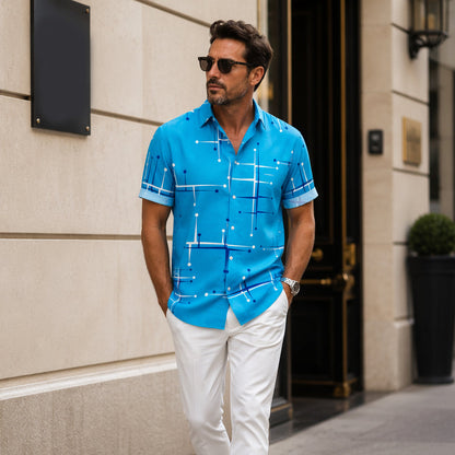 👔 Men's Relaxed Fit Button-Down Shirt