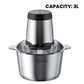 ⚡ High-Power 300W Electric Meat Grinder — 2L Stainless Steel Food Chopper with 2-Speed Control