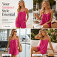 👗 Women's Backless Casual Summer Romper — Lightweight Sleeveless Shorts Jumpsuit with Adjustable Straps