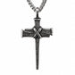 🔥Men's Vintage Nail Cross Pendant Necklace