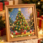 🎄 DIY Christmas Tree Special Shaped Gem Art Kit — 3D Wooden Diamond Painting Craft with Unique Shaped Rhinestones
