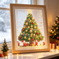 🎄 DIY Christmas Tree Special Shaped Gem Art Kit — 3D Wooden Diamond Painting Craft with Unique Shaped Rhinestones