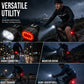 🚲 USB Rechargeable Bike Light Set