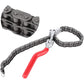 🔧 Heavy-Duty Chain Oil Filter Wrench — Adjustable 65-150mm Chain Filter Removal Tool