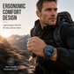 ⌚ Rugged Outdoor Waterproof Smartwatch — Military-Grade GPS Watch with 10 ATM Water Resistance