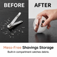💅 Electric Nail Clipper & Grinder — 2-in-1 Automatic Trimmer