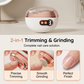 💅 Electric Nail Clipper & Grinder — 2-in-1 Automatic Trimmer