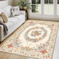 💐 Washable Floral Rug for Modern Homes — Fade-Resistant Polypropylene