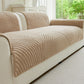 💐Cotton Velvet Winter Sofa Cushion Non-Slip Plush Couch Cover