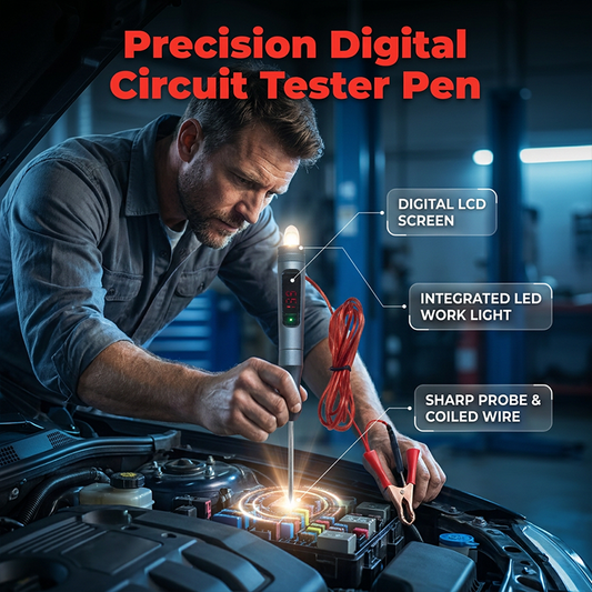 🔌 Digital Automotive Circuit Tester Pen