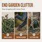 🏡 Wall Mounted Iron Garden Hose Holder — Decorative Cast Iron Wall Hose Rack with Rust-Resistant Powder Coating
