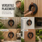 🏡 Wall Mounted Iron Garden Hose Holder — Decorative Cast Iron Wall Hose Rack with Rust-Resistant Powder Coating