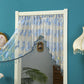 🚪 Lace Short Door Curtain with Tassels