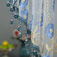 🚪 Lace Short Door Curtain with Tassels