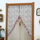 🚪 Lace Short Door Curtain with Tassels