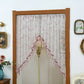 🚪 Lace Short Door Curtain with Tassels