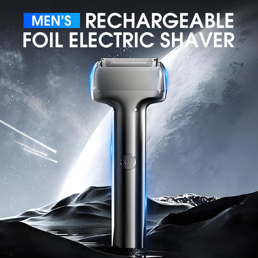 ⚡ Men's Efficient Rechargeable Foil Electric Shaver