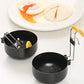 🥚 Foldable Non-Stick Egg Poacher Mold