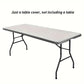 🪑 Fitted Spandex Table Cover for Rectangular & Square Tables