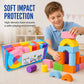 🧱 Soft EVA Foam Building Blocks Set for Kids — 52 Pcs Colourful Construction Blocks
