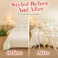 🎀 Romantic Pastel Bowknot Bedding Set — Soft Microfiber Duvet Cover