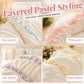🎀 Romantic Pastel Bowknot Bedding Set — Soft Microfiber Duvet Cover
