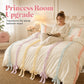🎀 Romantic Pastel Bowknot Bedding Set — Soft Microfiber Duvet Cover