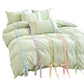 🎀 Romantic Pastel Bowknot Bedding Set — Soft Microfiber Duvet Cover